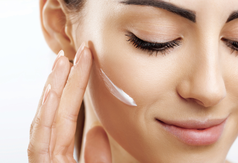 Kosmetik Behandlung Hautpflege